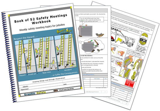 Book of 52 Safety Meetings – A safety meeting for every week of the year.