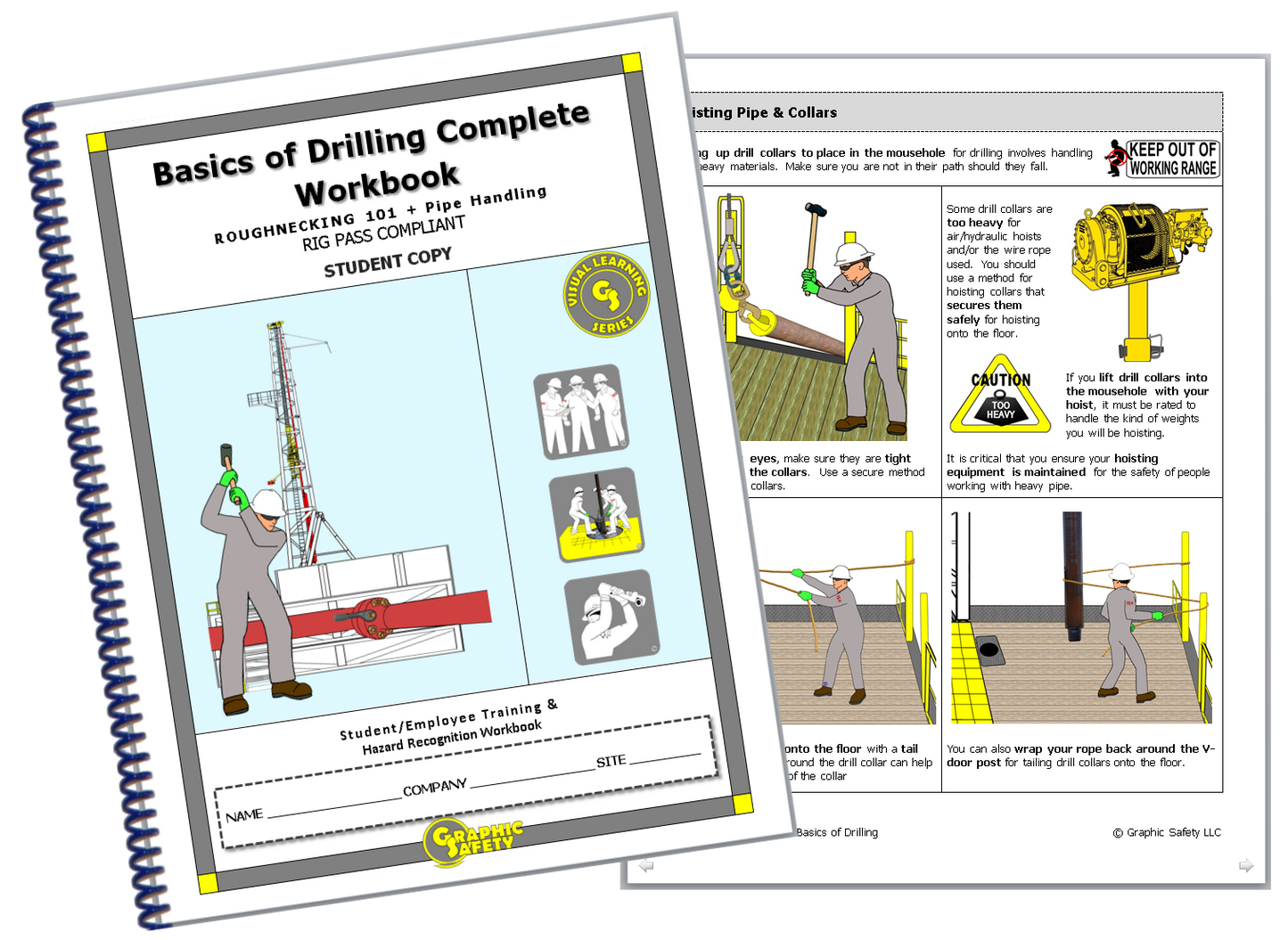 Basics of Drilling Complete Workbook - Roughnecking 101 + Pipe Handling Rig Pass Compliant