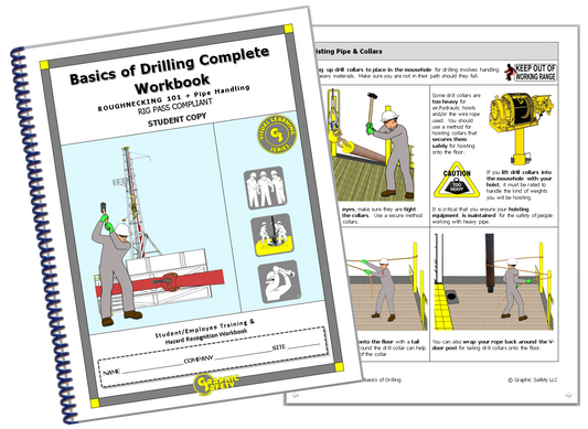 Basics of Drilling Complete Workbook - Roughnecking 101 + Pipe Handling Rig Pass Compliant